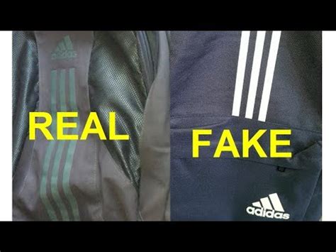 how to spot fake adidas bag|is real adidas a scam.